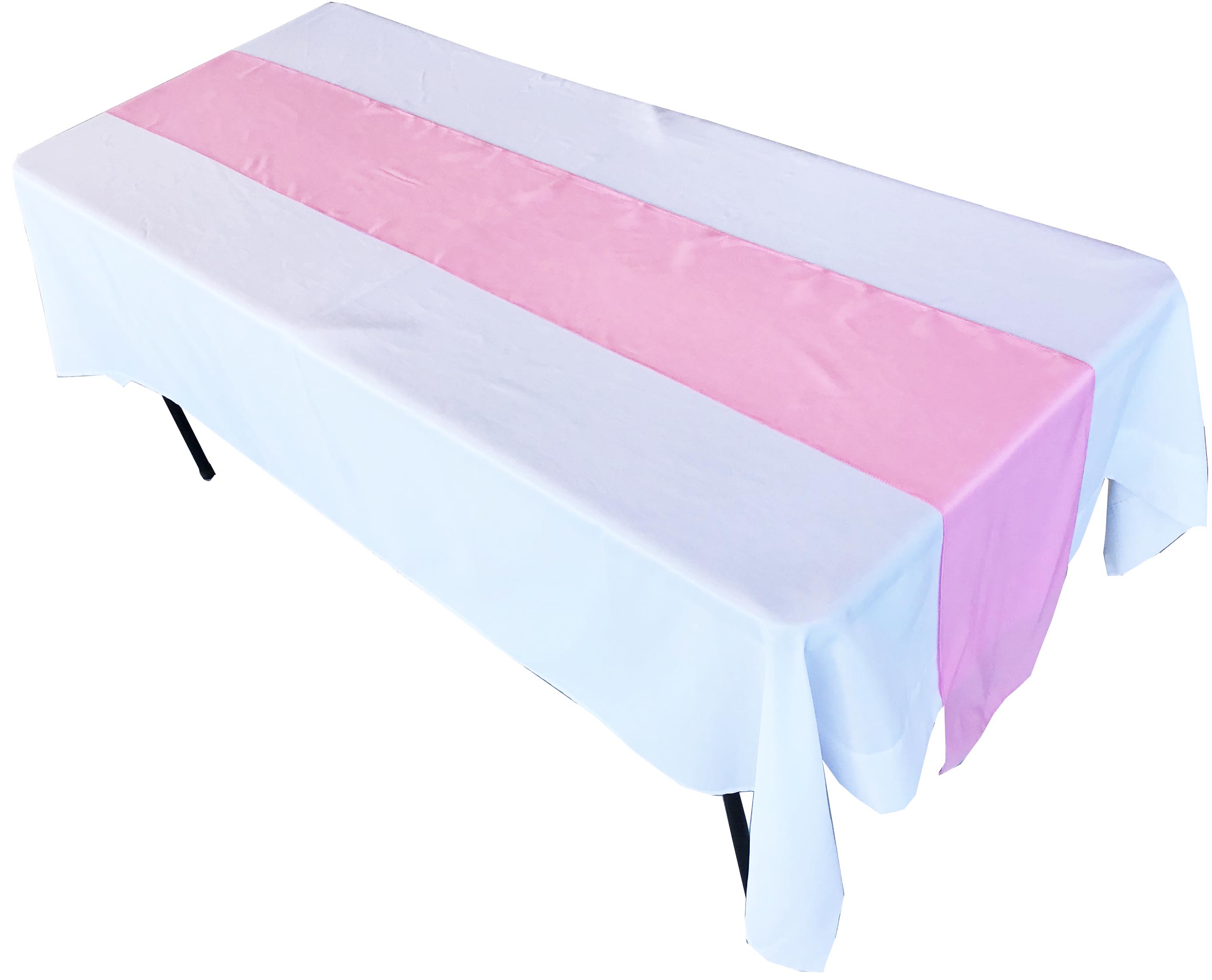 table runners (pink) - 12 x 108