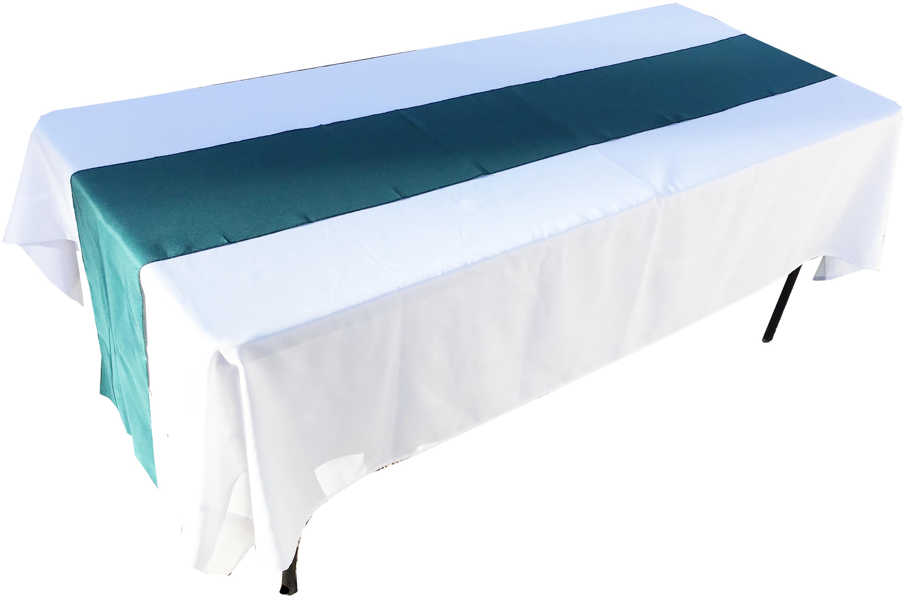 table runners (peacock teal) - 12 x 108