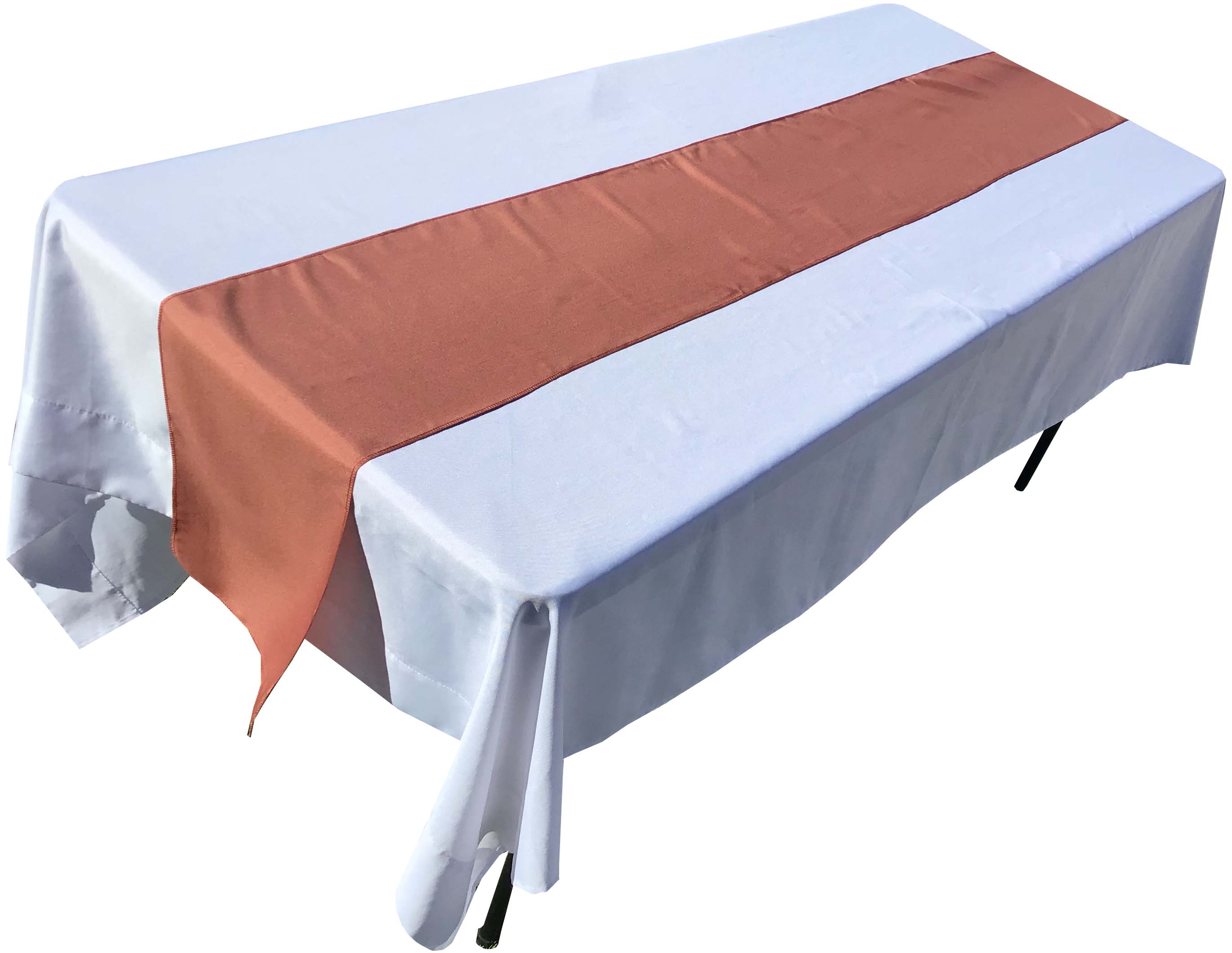 table runners (terracotta/rust) - 12 x 108