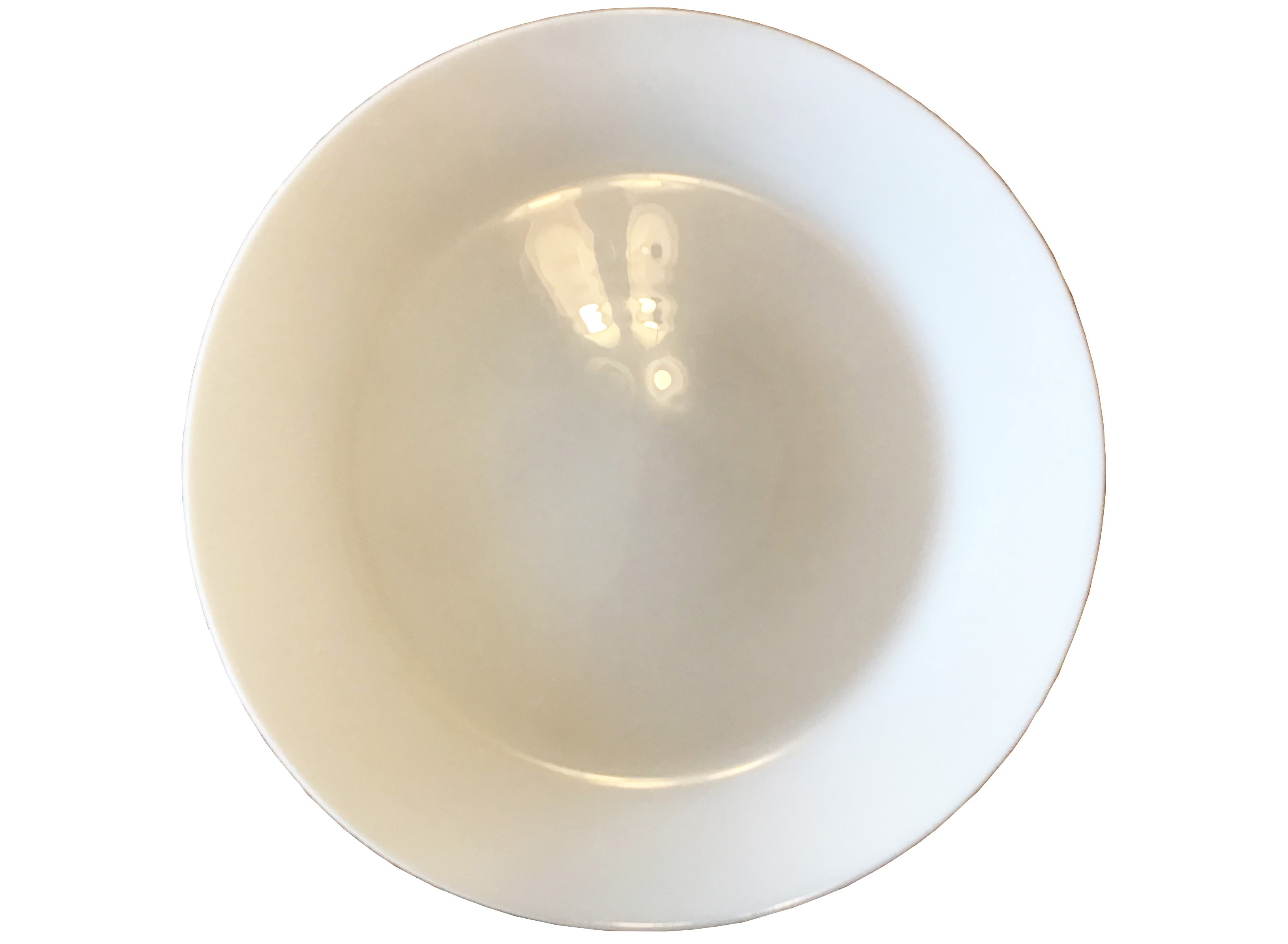 dinner plates - glass (white, Oftast) - 10