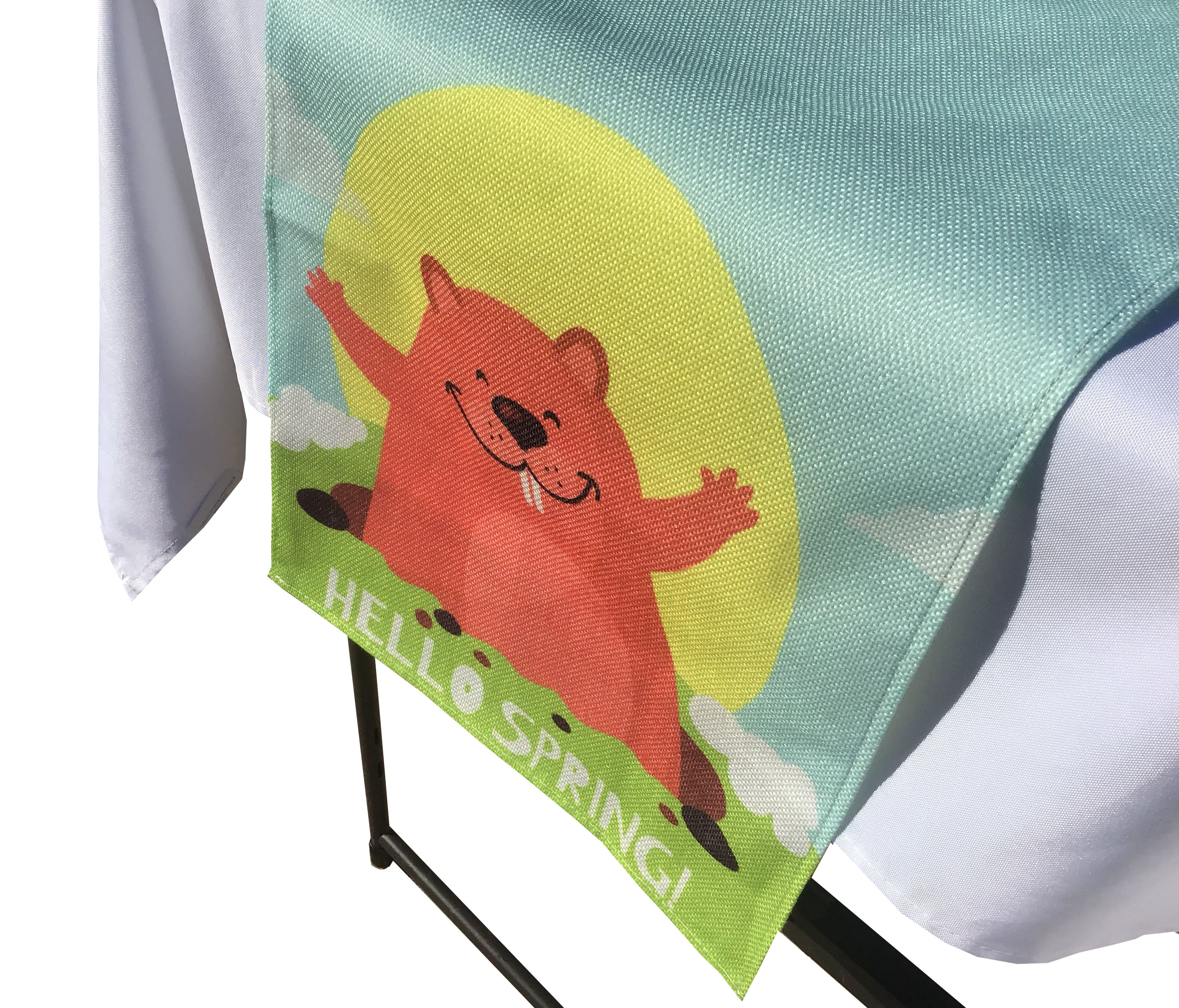 table runners (Happy Groundhog Day/Hello Spring) - 13 x 72