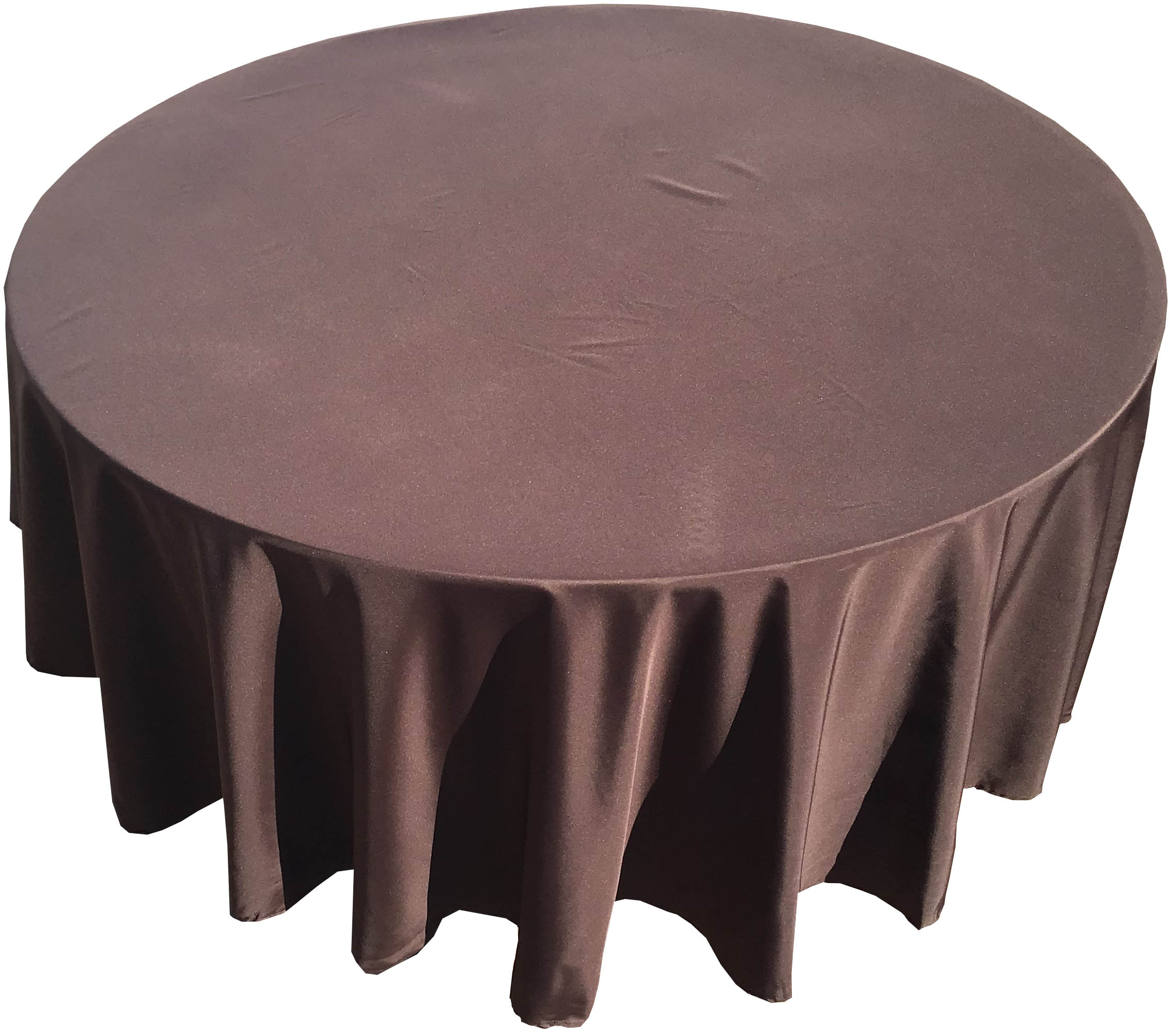 round tablecloths (chocolate) - 108