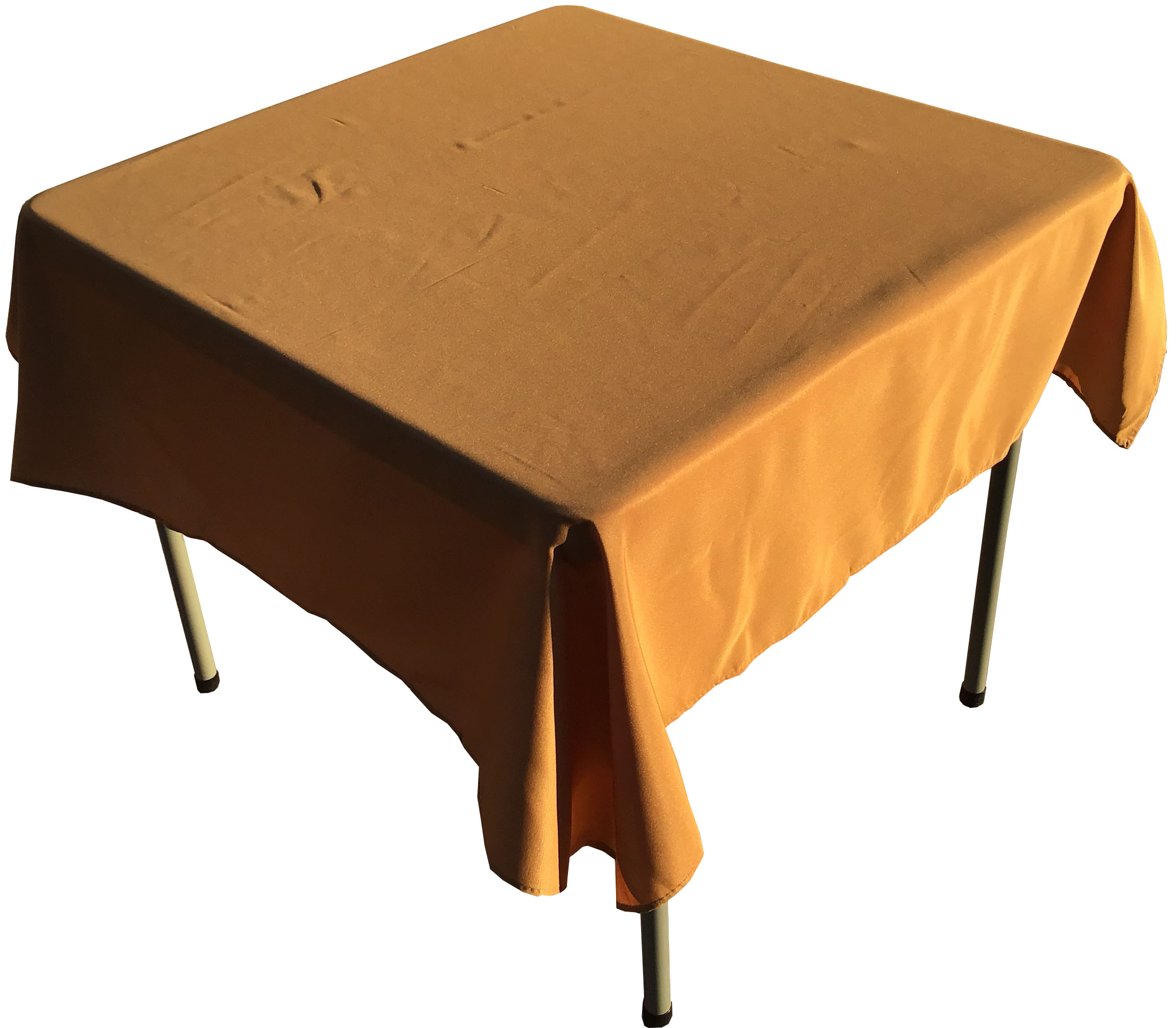 square tablecloths (gold) - 54