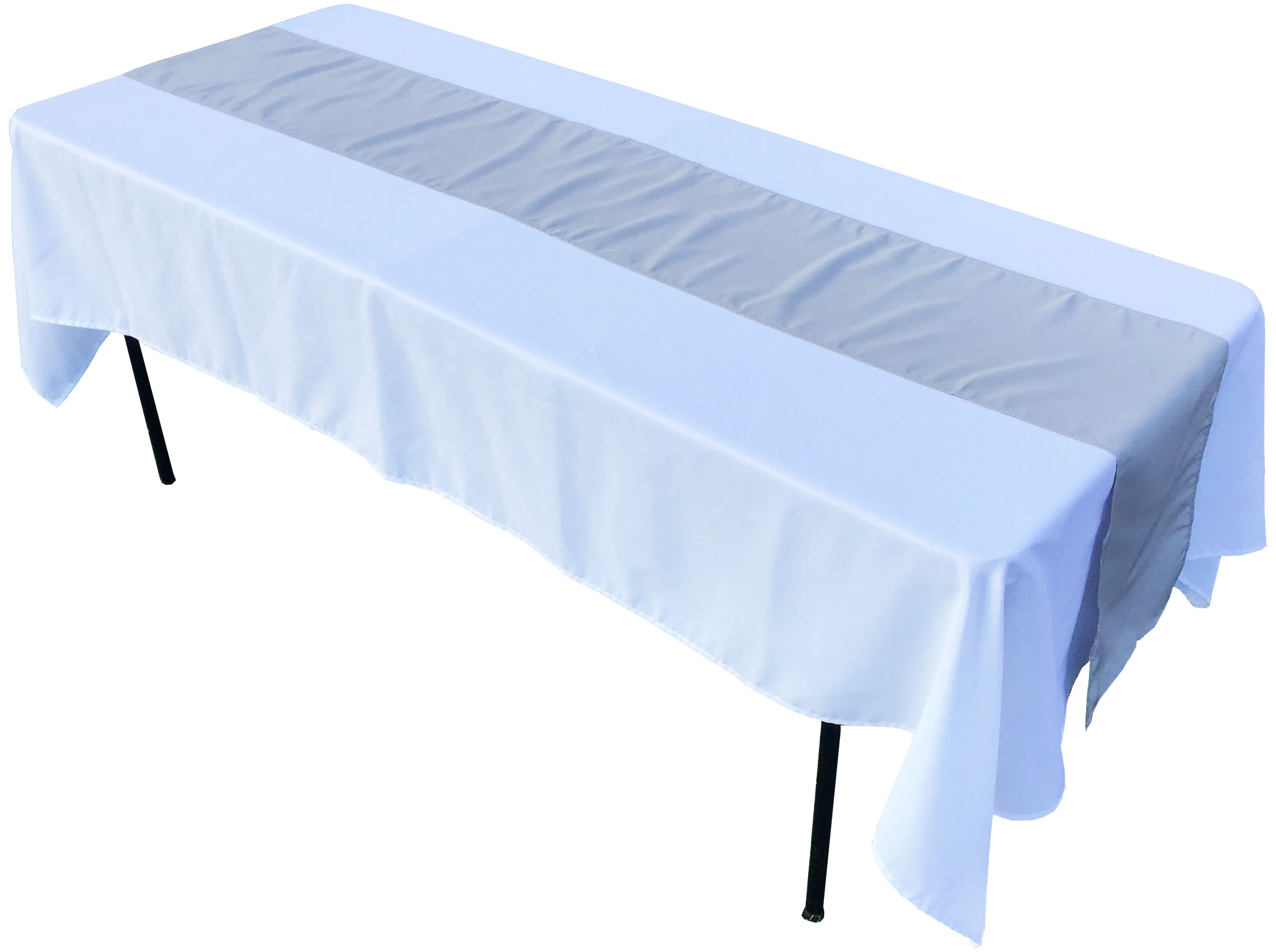table runners (silver/gray) - 12 x 108