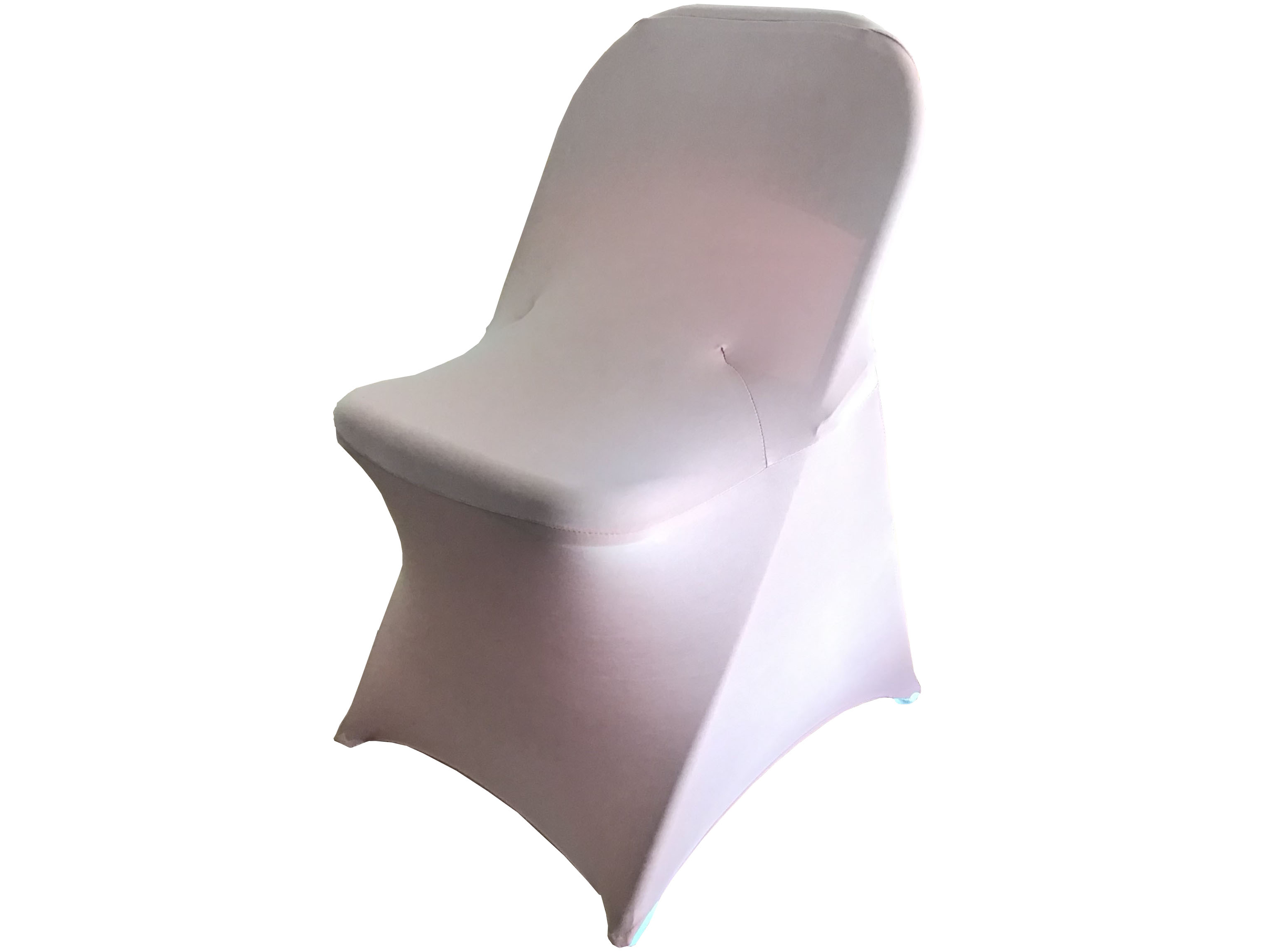 spandex stretch-fitted slip-on chair covers (dusty rose)