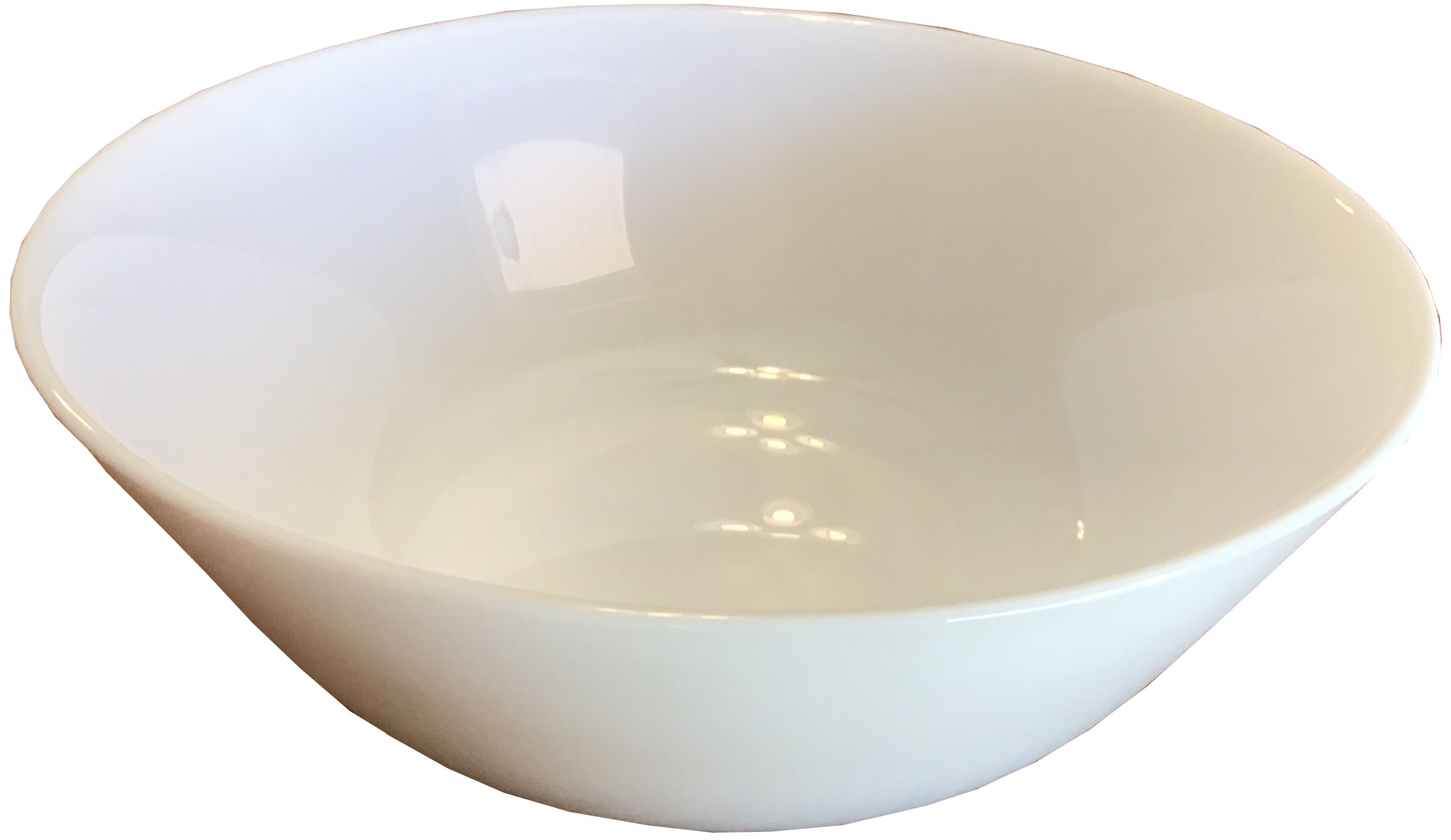 glass bowls (white, Oftast) - 6