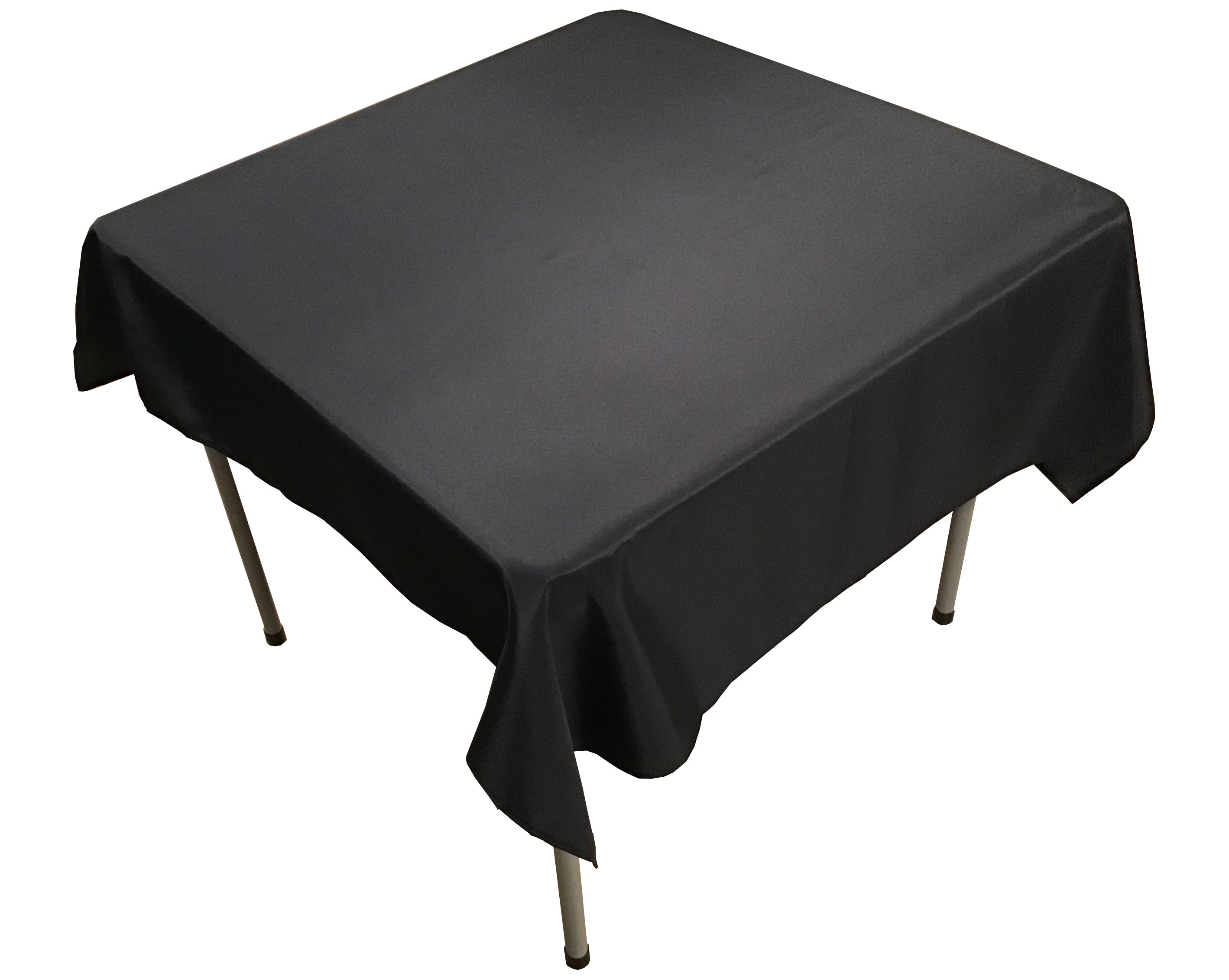 square tablecloths (black) - 54