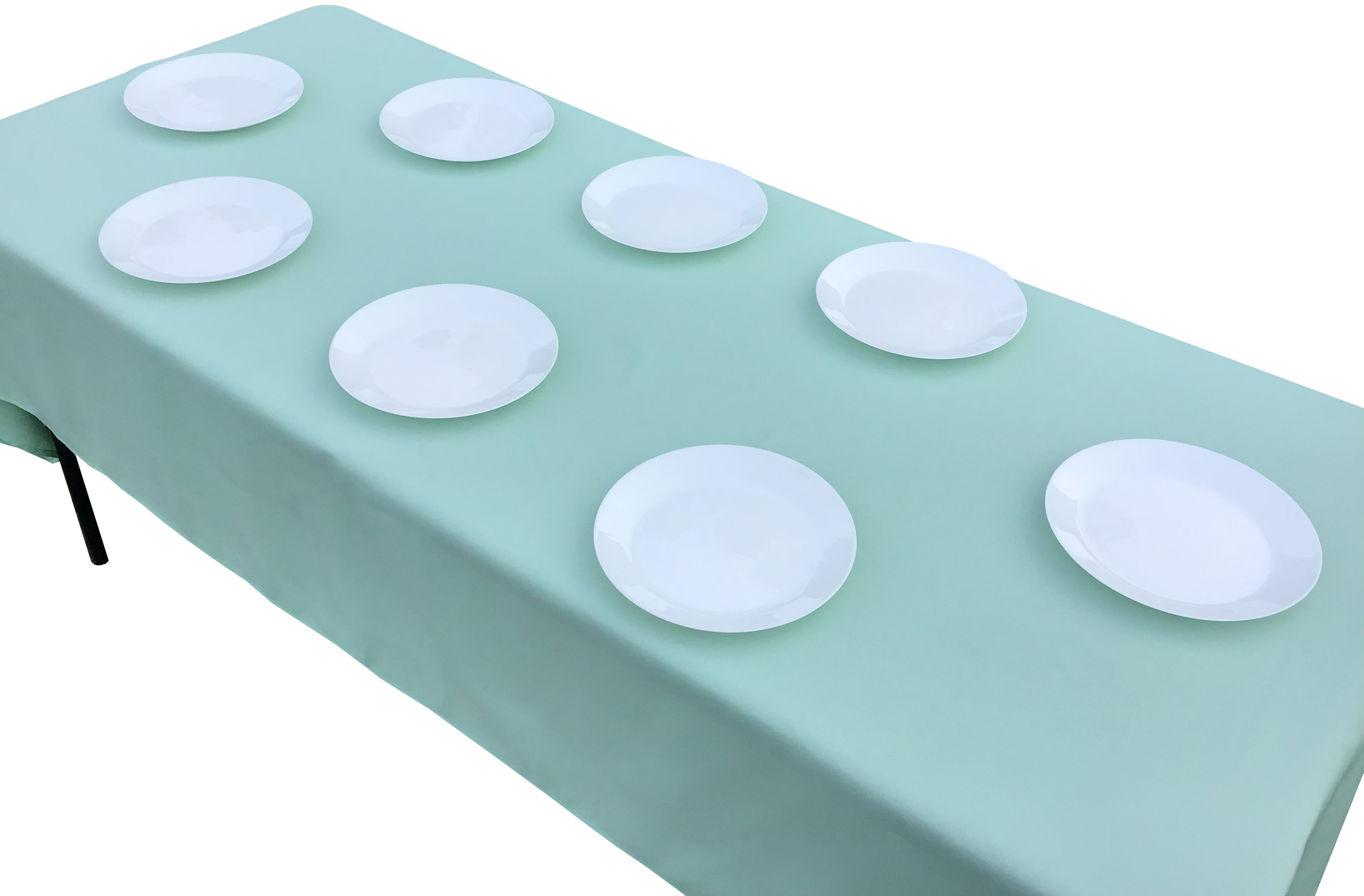 rectangle tablecloths (mint green) - 60 x 102