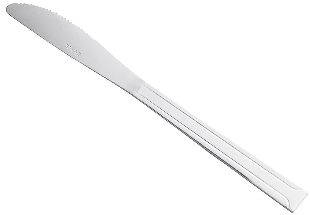 dinner knives / butter knives (stainless steel, Choice Dominion, 8 3/8)