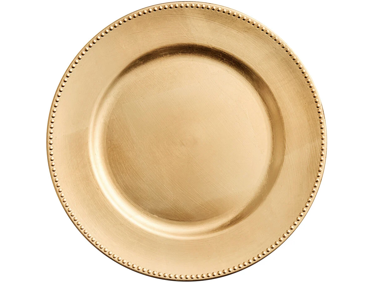 charger plates (gold) - 13