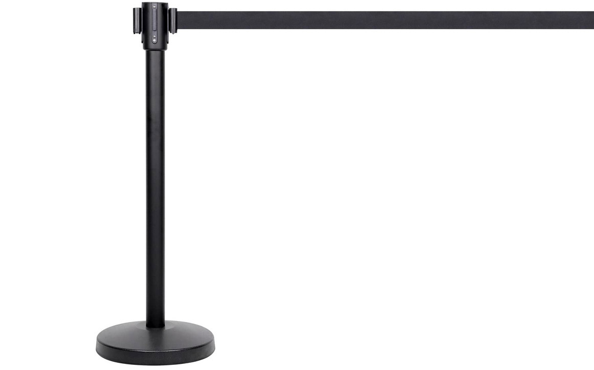 stanchion with 6.5 foot retractable belt