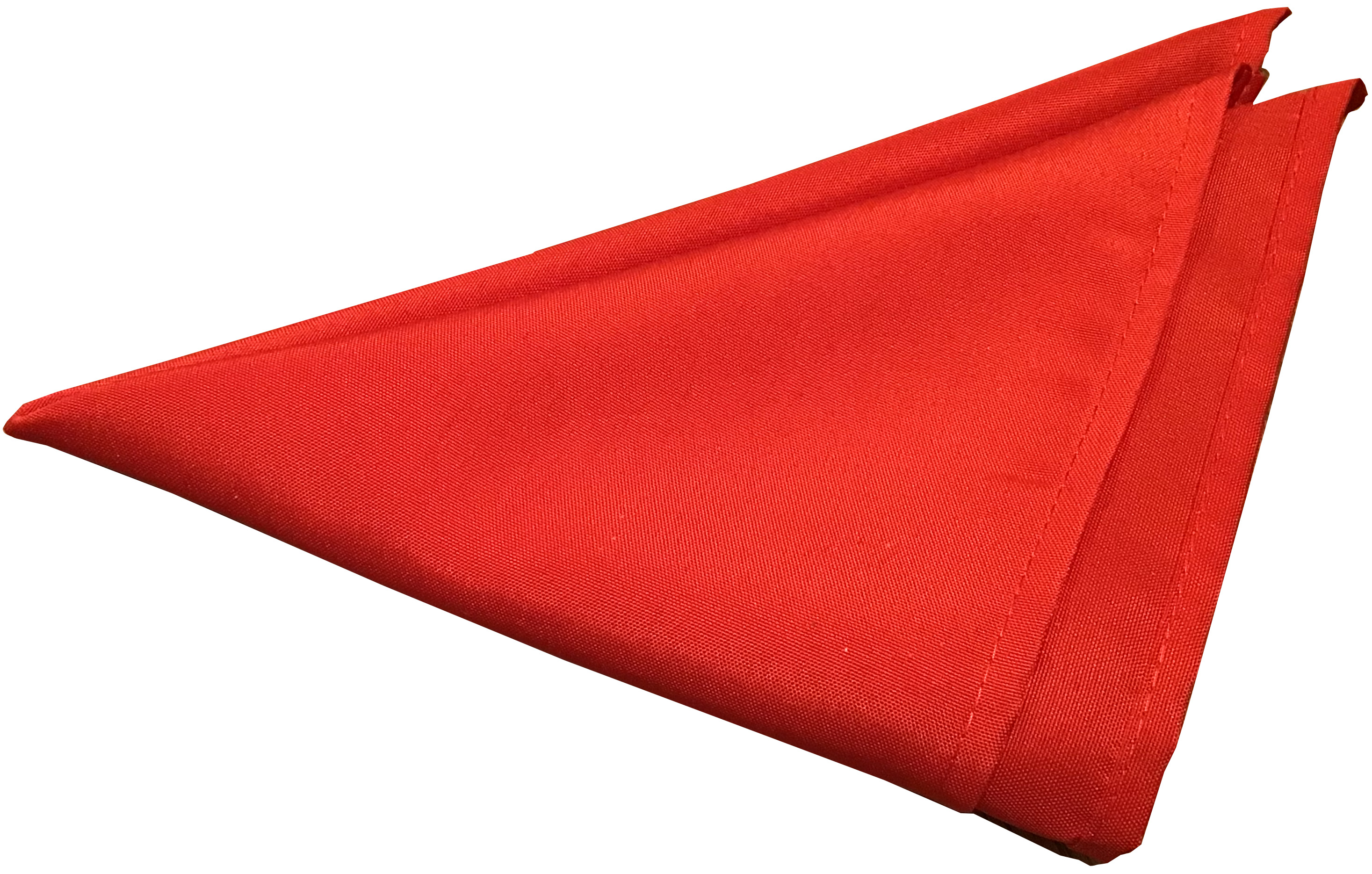 cloth dinner napkins (red) - 17 x 17