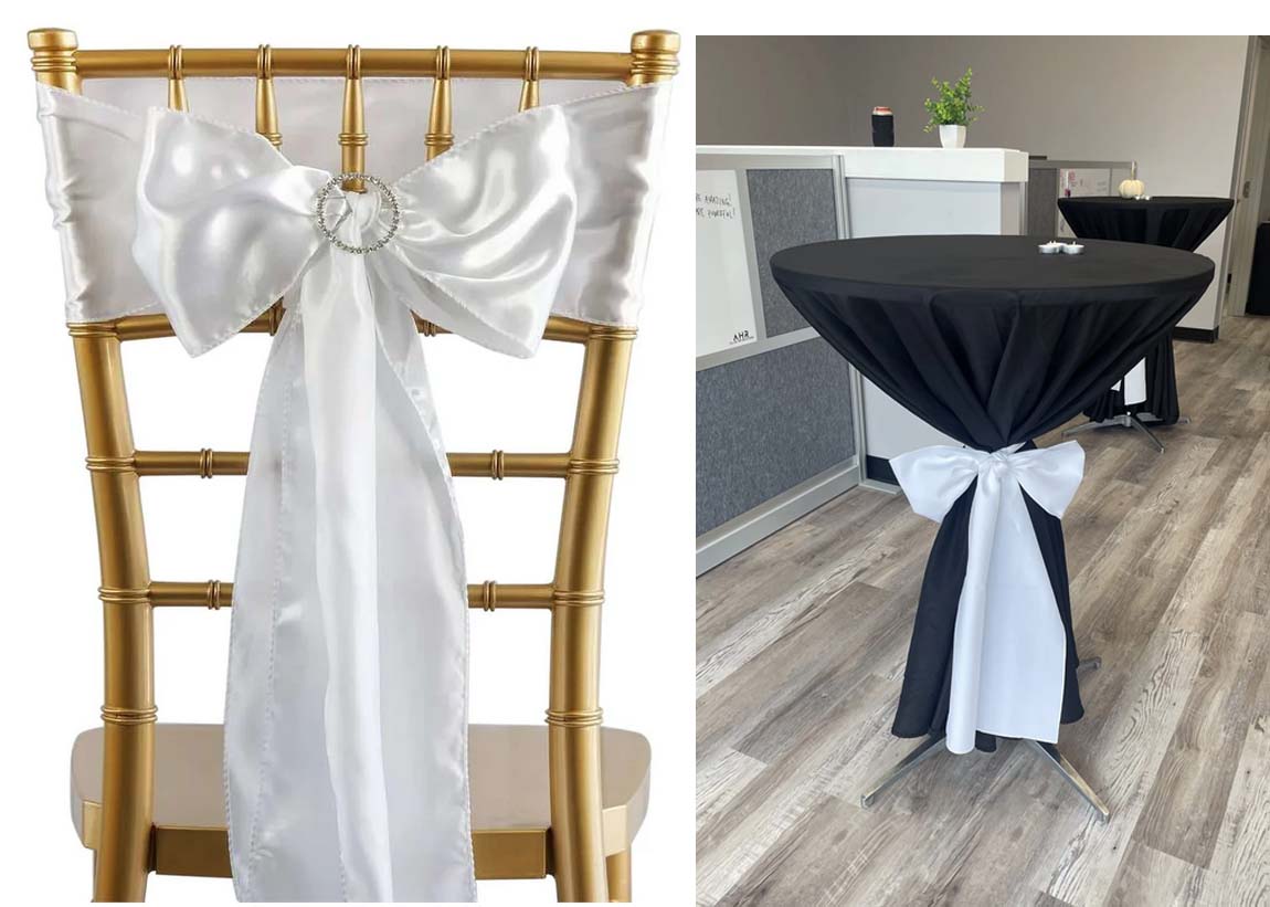 ribbon for cocktail tables