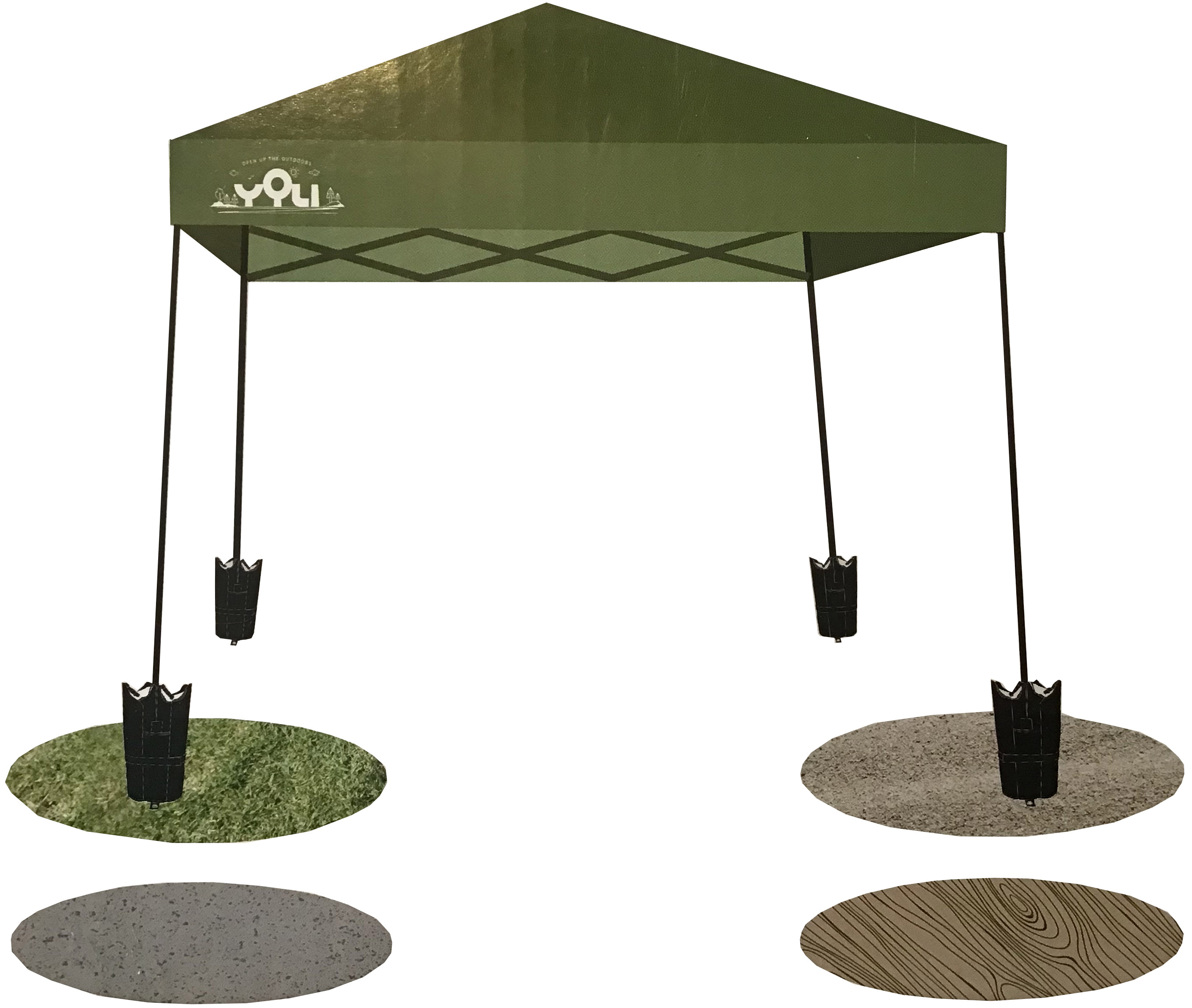 deluxe canopy anchor bags