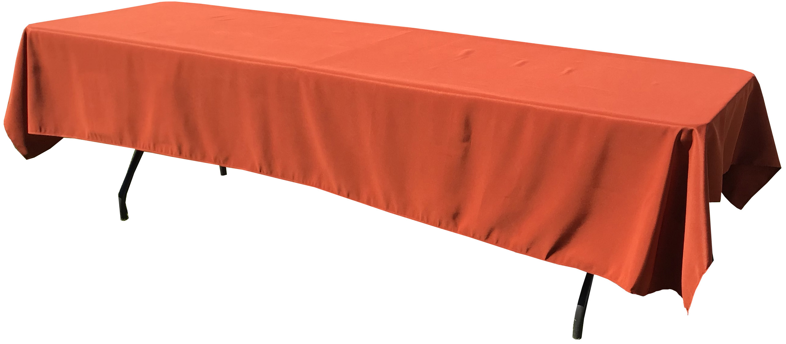rectangle tablecloths (rust) - 60 x 120