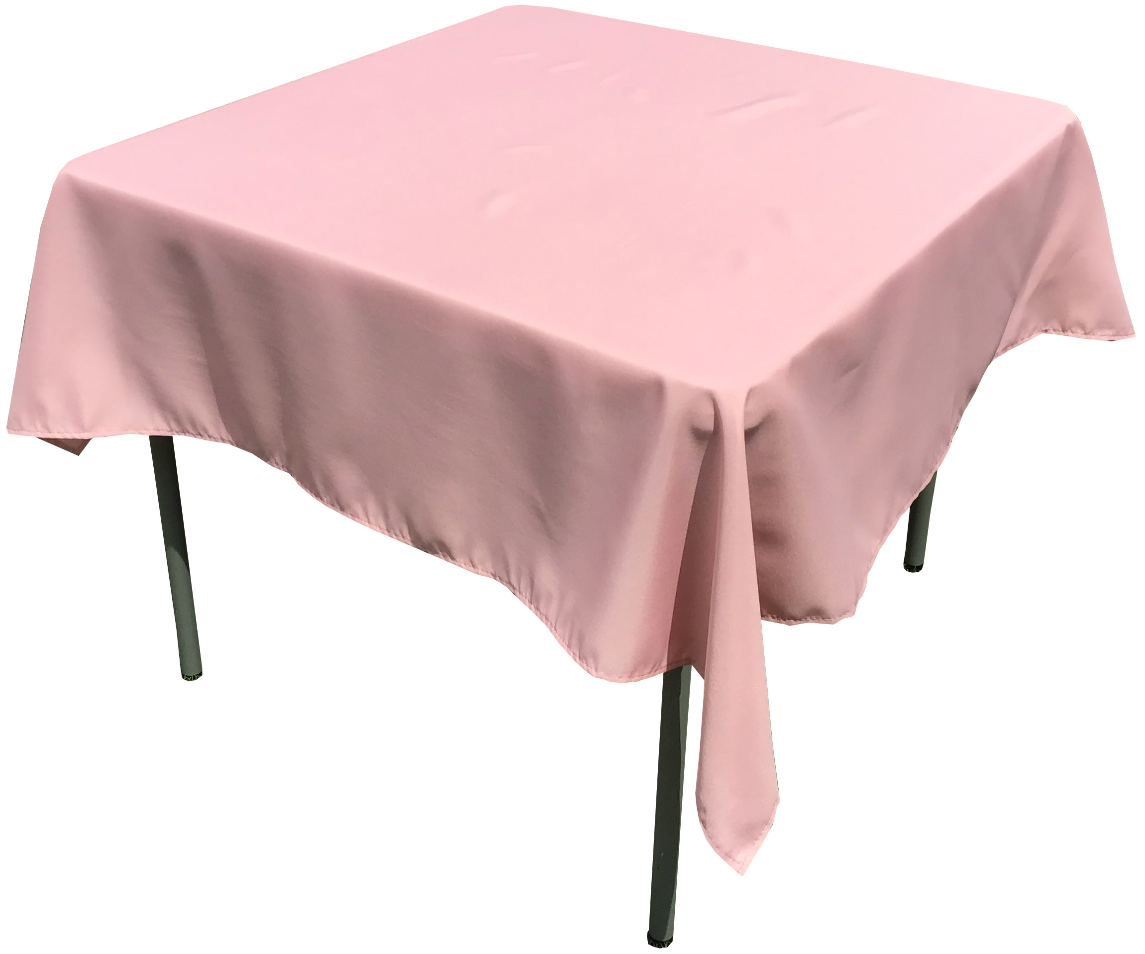 square tablecloths (dusty rose) - 54