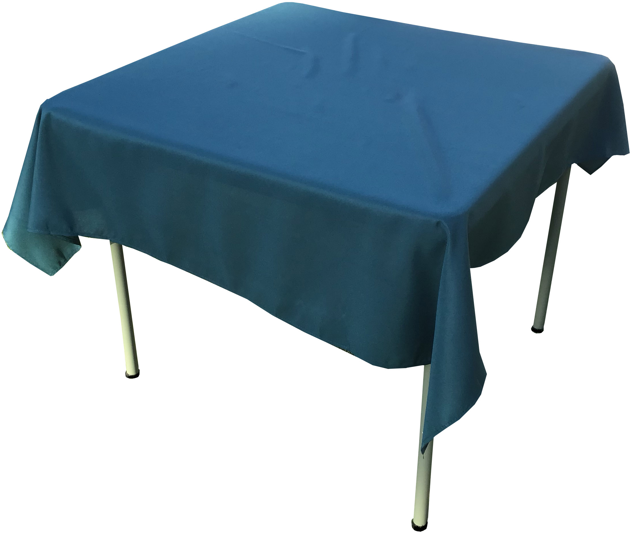 square tablecloths (peacock teal) - 54