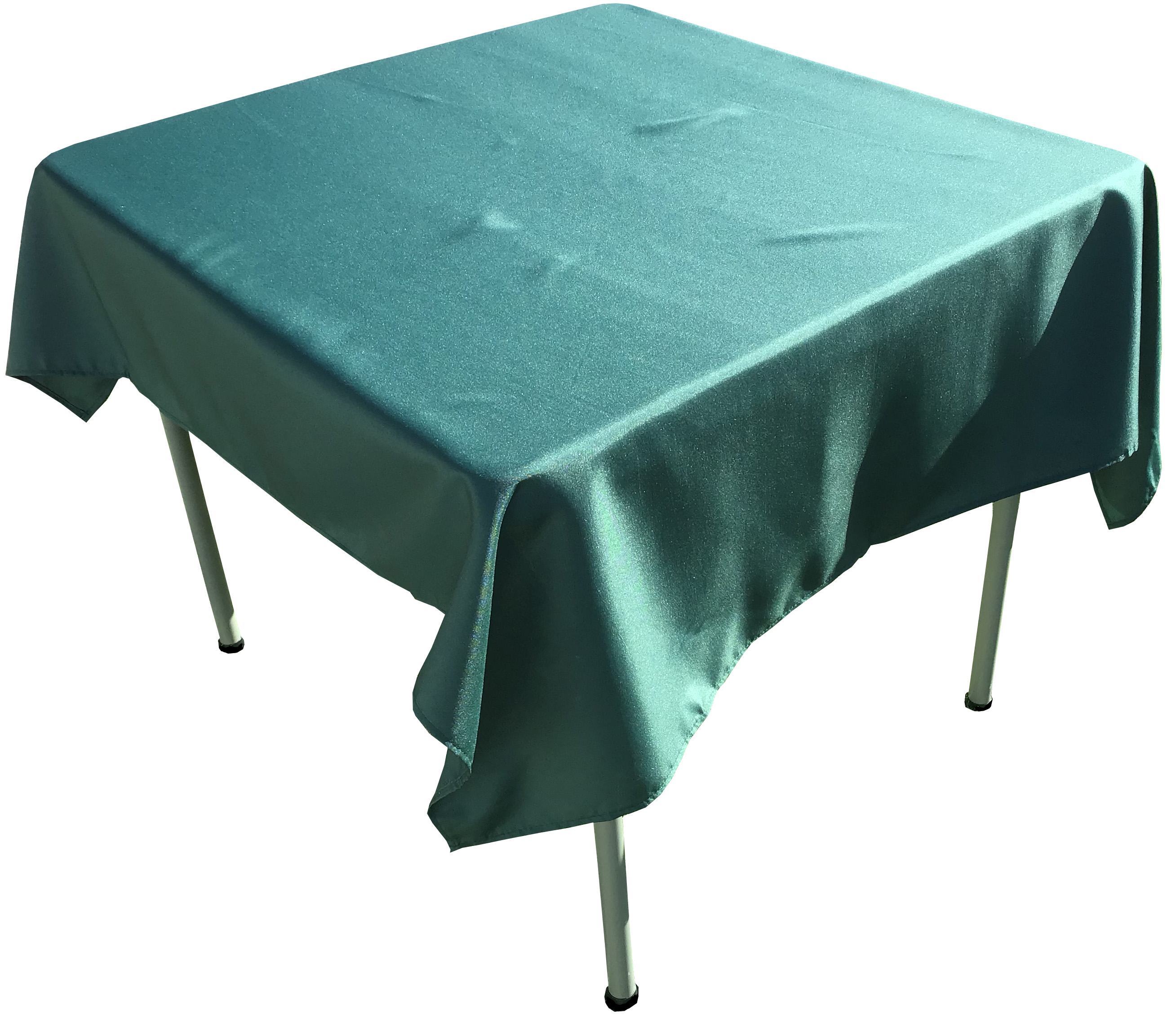 square tablecloths (hunter emerald green) - 54