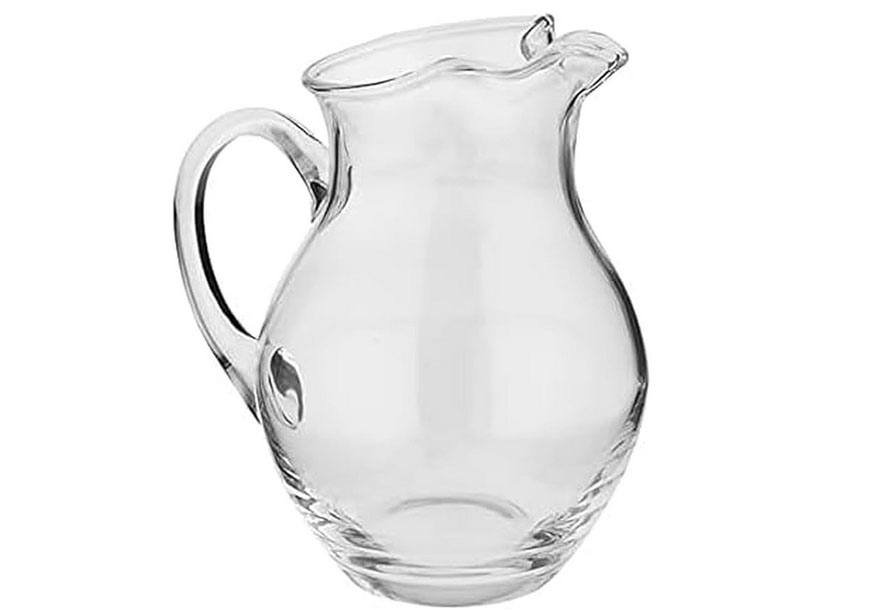 glass water pitcher - 80 fluid ounces