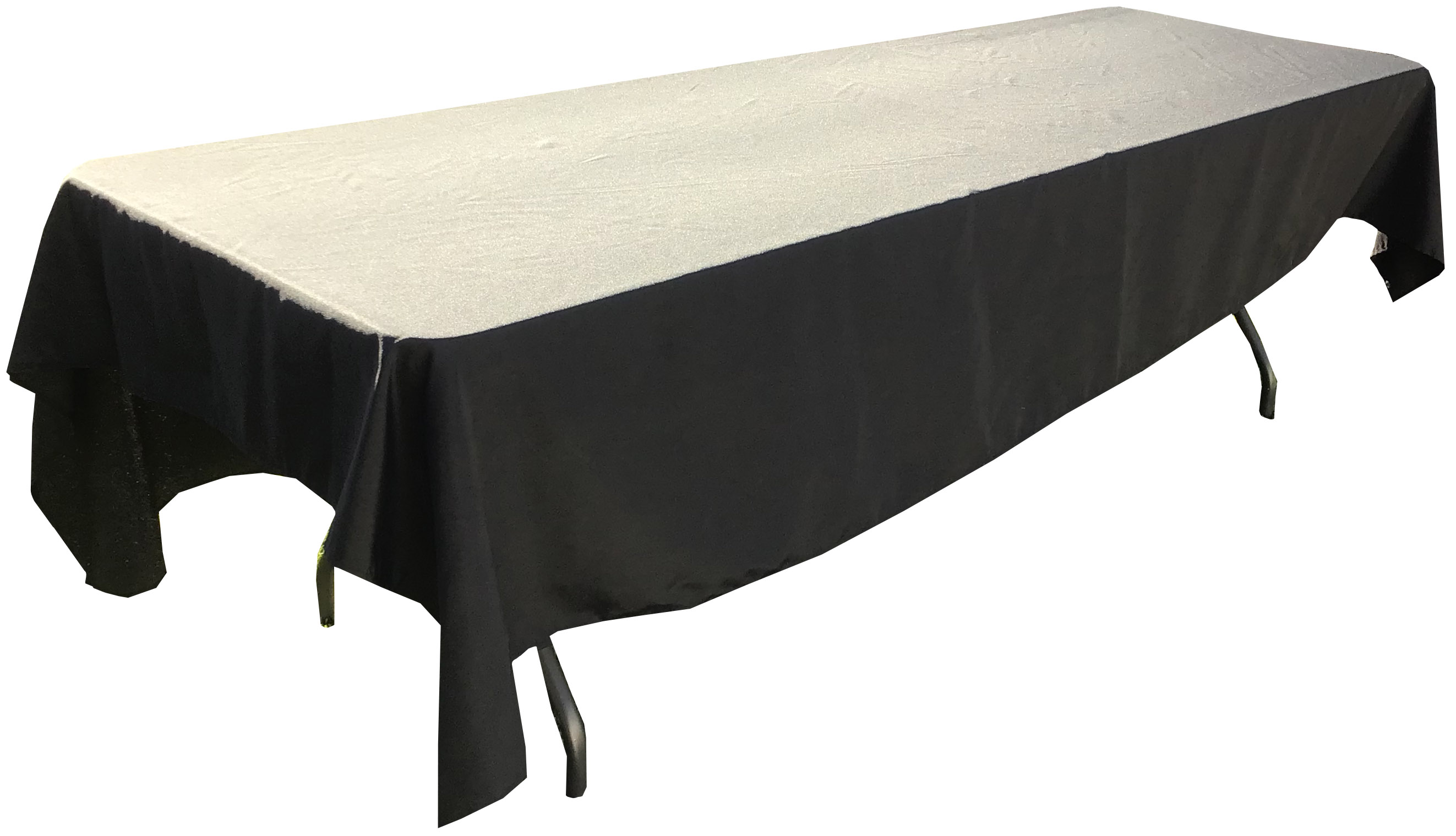 rectangle tablecloths (black) - 70 x 120