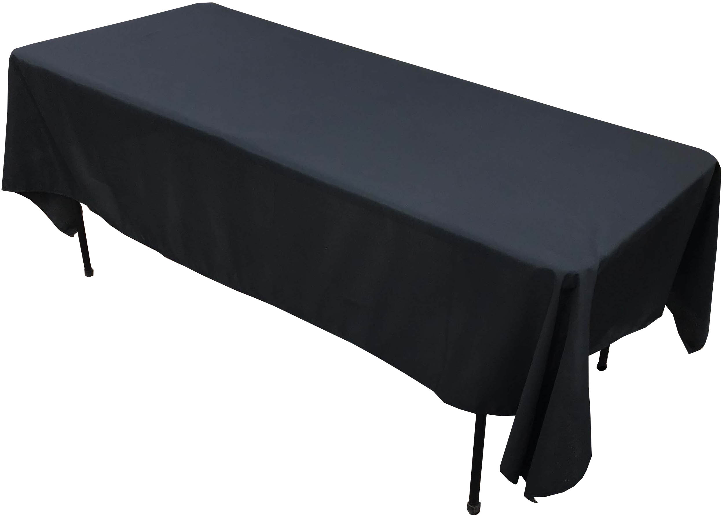 rectangle tablecloths (black) - 60 x 102