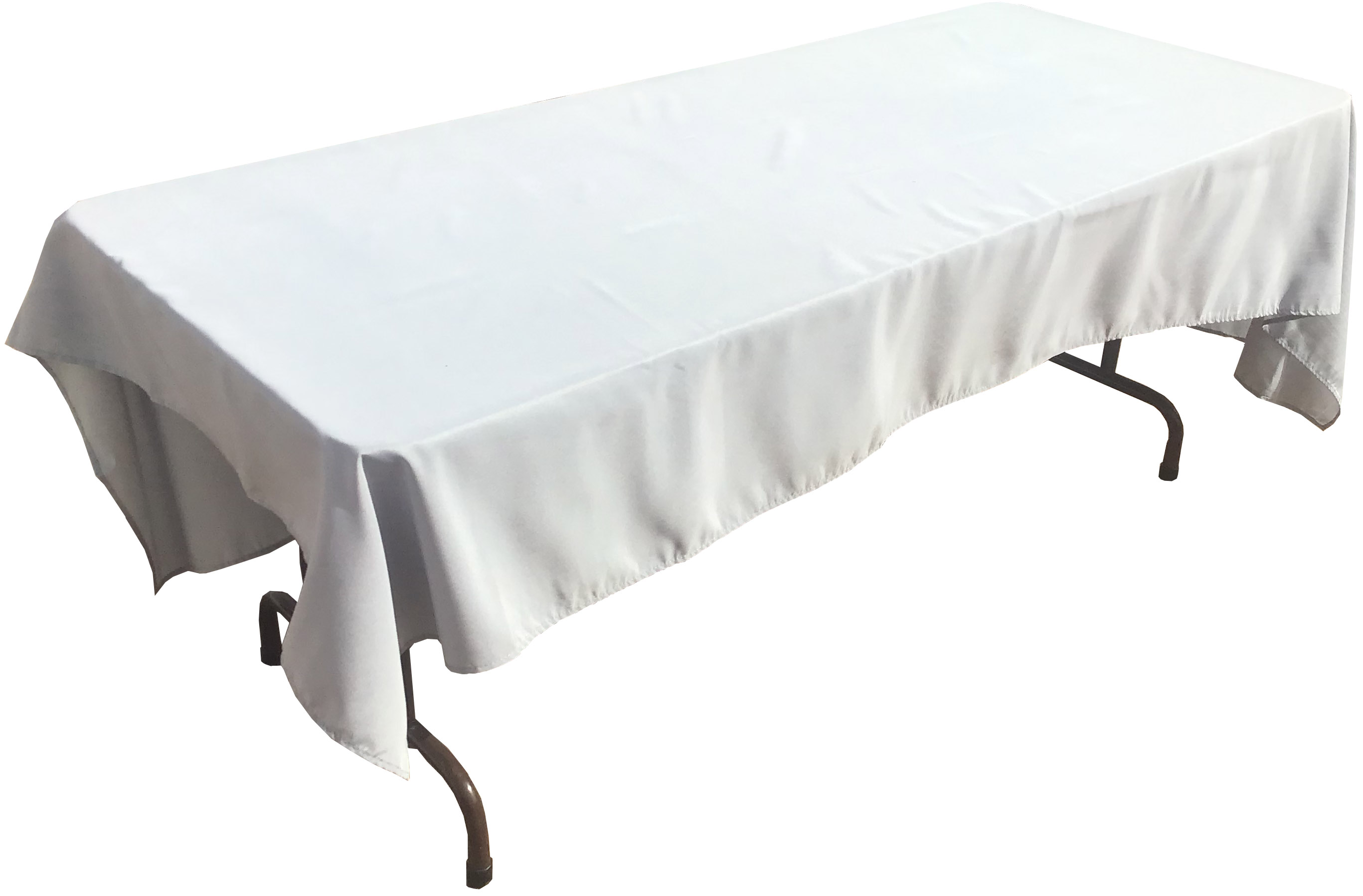 rectangle tablecloths (silver) - 60 x 102