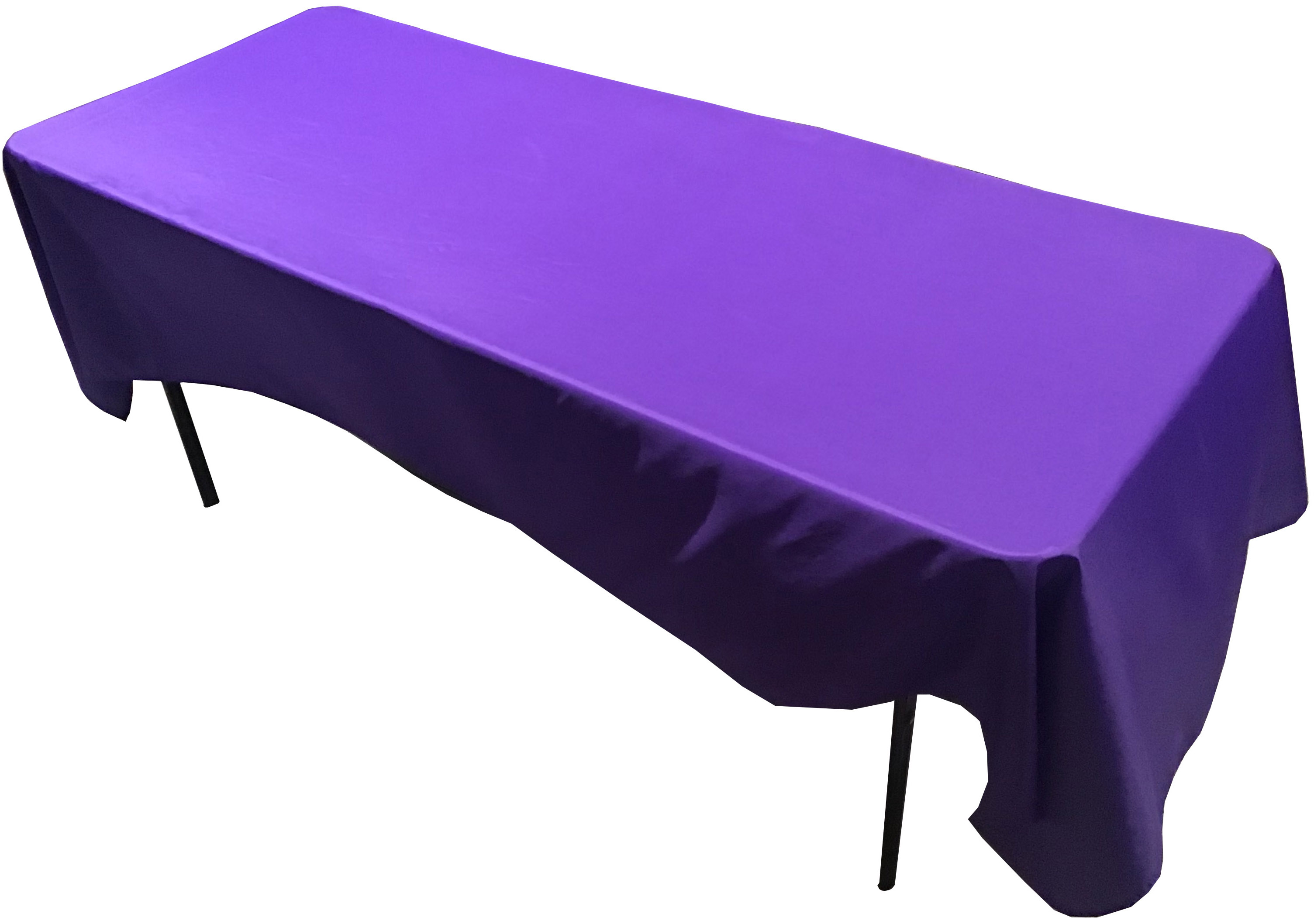 rectangle tablecloths (purple) - 60 x 102