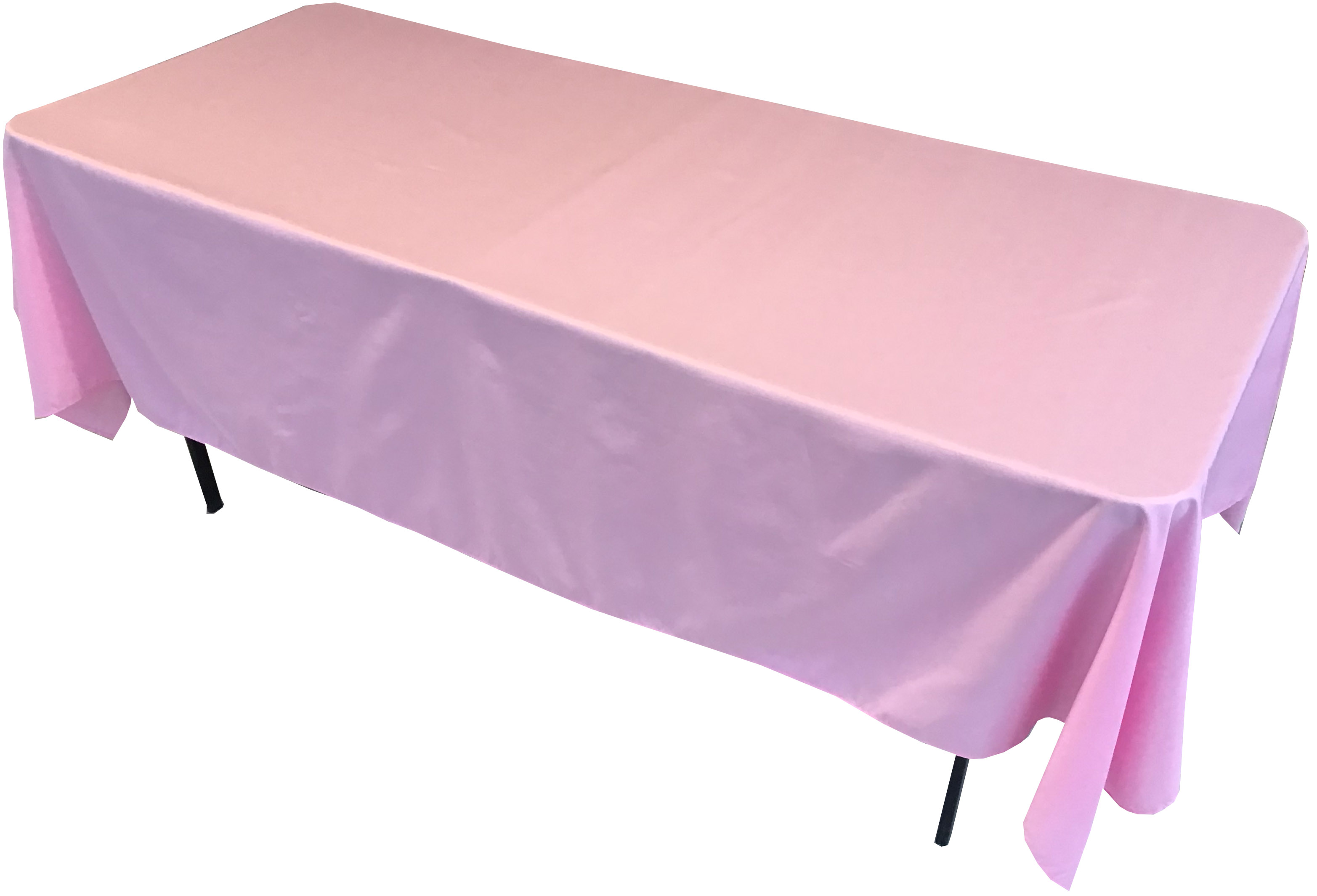 rectangle tablecloths (pink) - 60 x 102