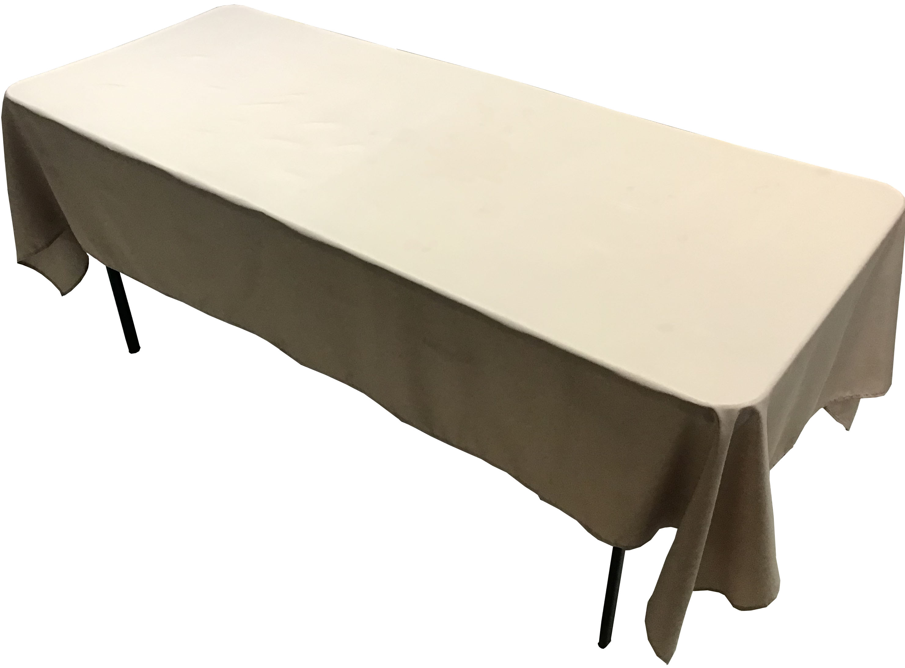 rectangle tablecloths (nude) - 60 x 102